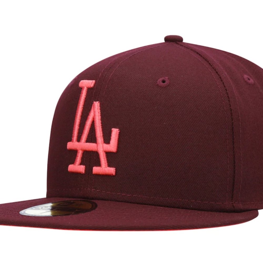 New Era LA Dodgers Color Fam 59FIFTY Fitted Hat - Picture 3 of 5